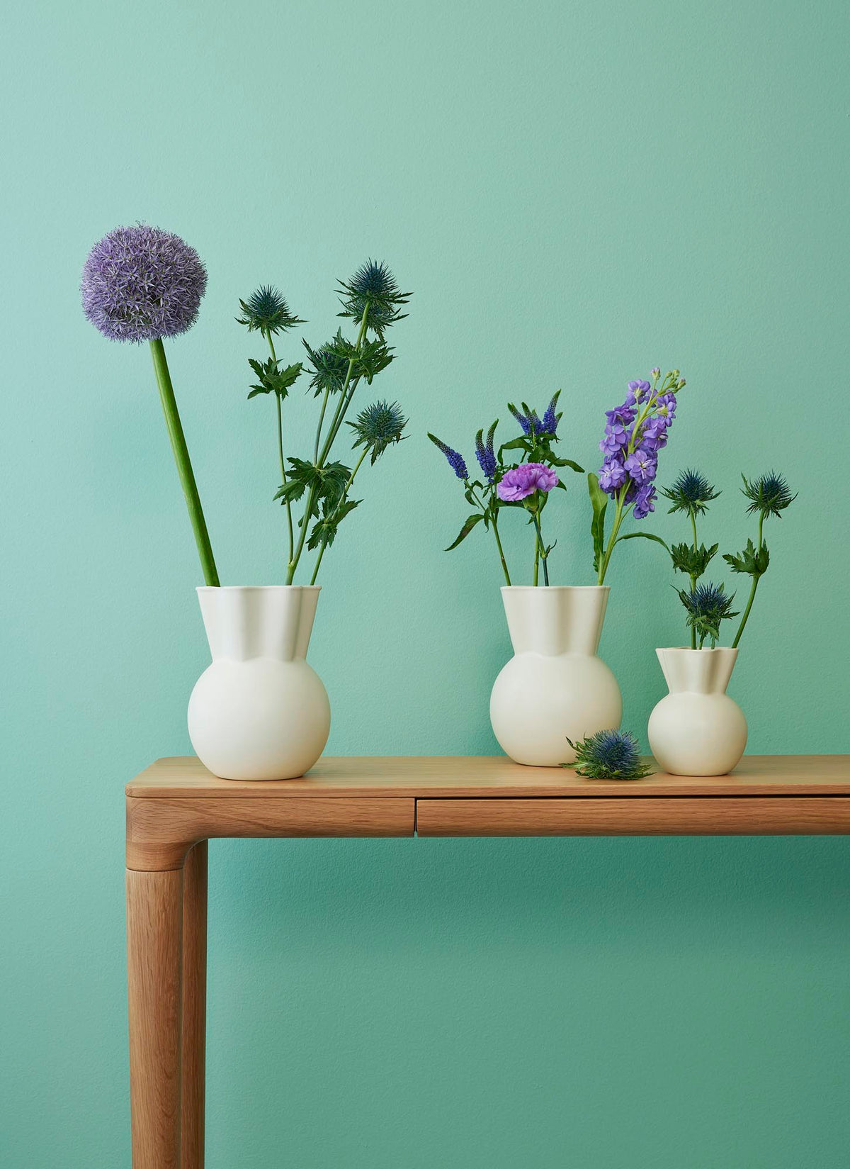 Vase, buet topp