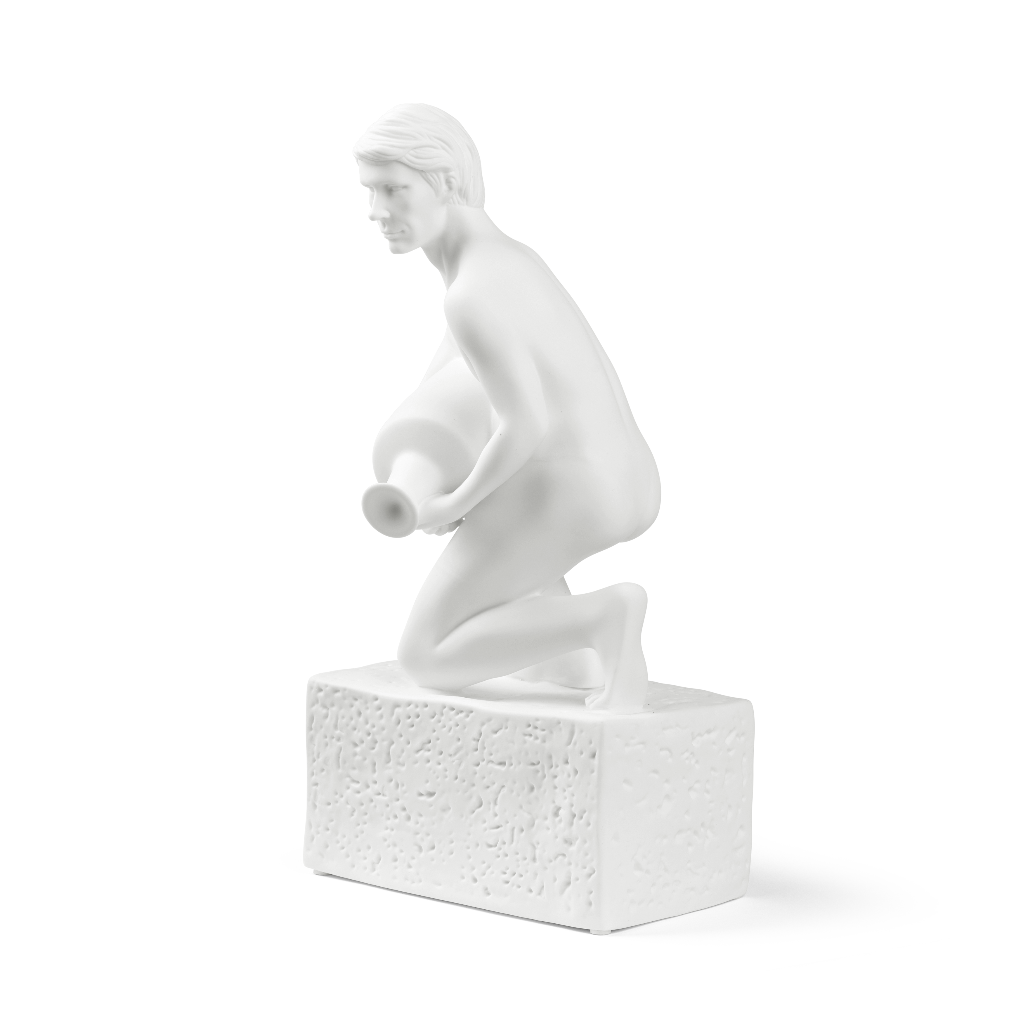 Vannmann, Christel, mann, porselen