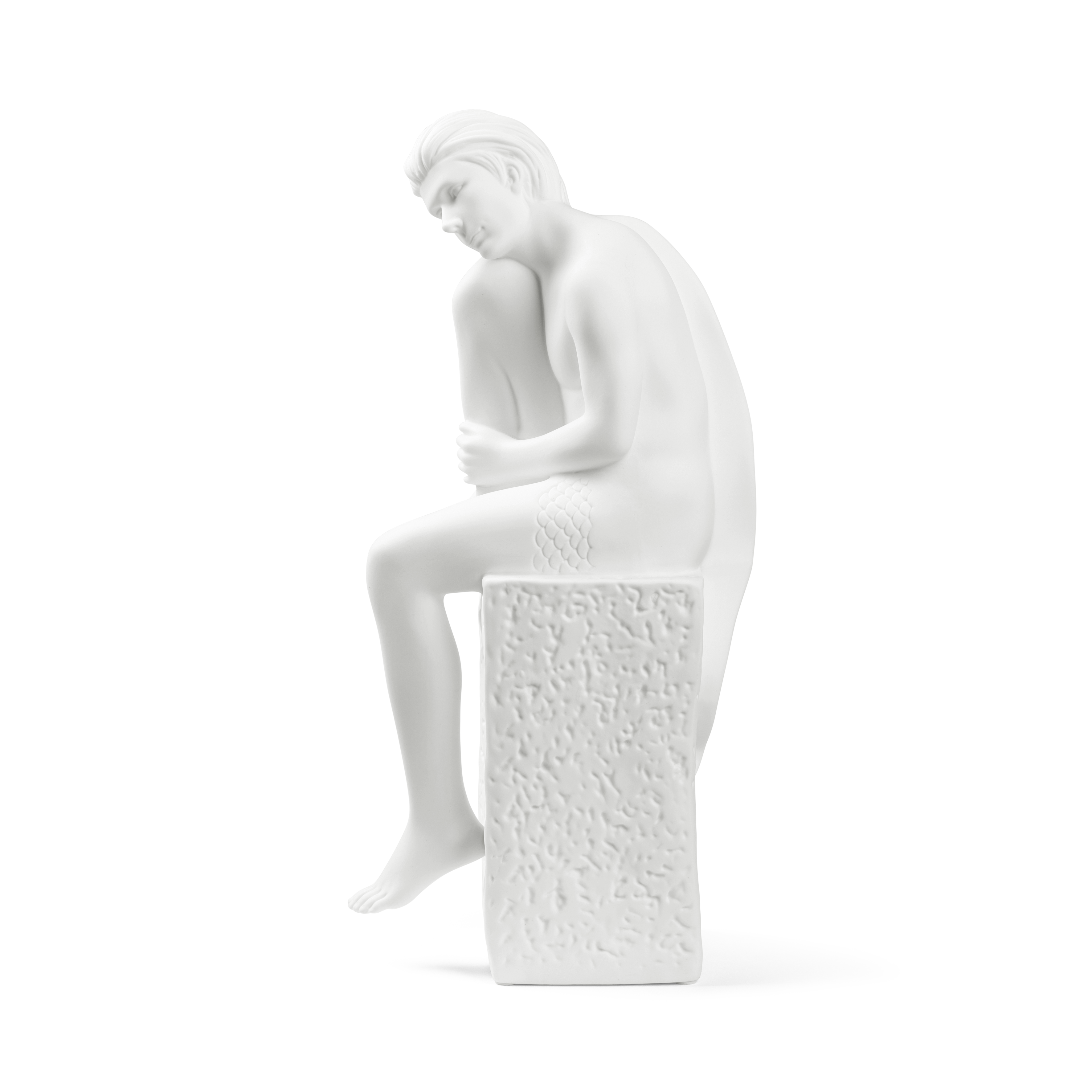 Fiskene, Christel, mann, porselen