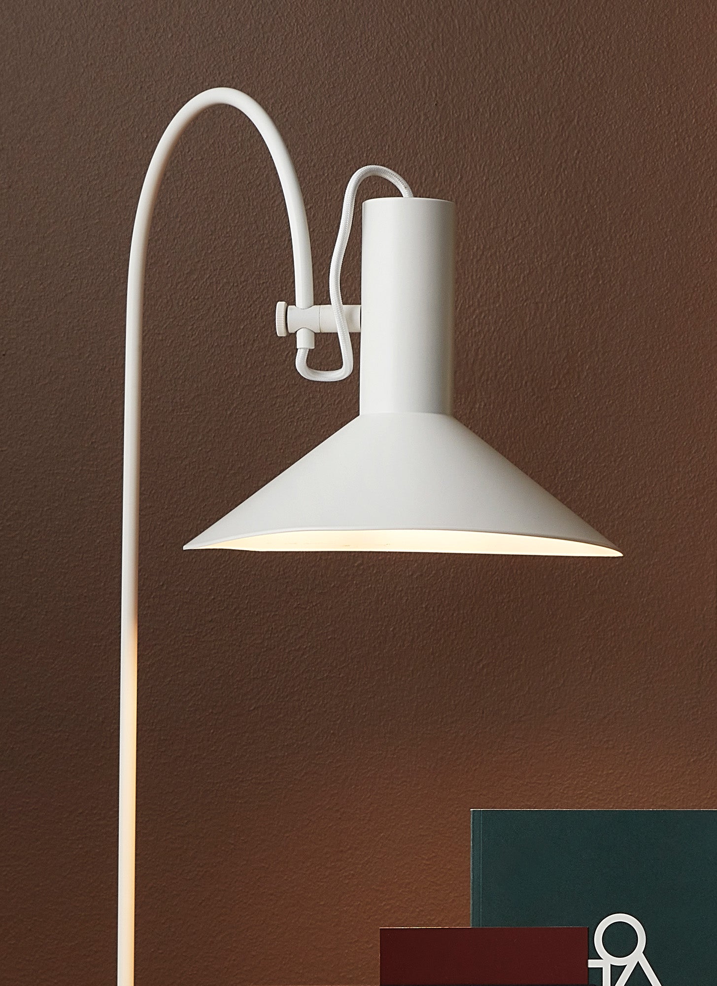 Formel bordlampe (hvit)