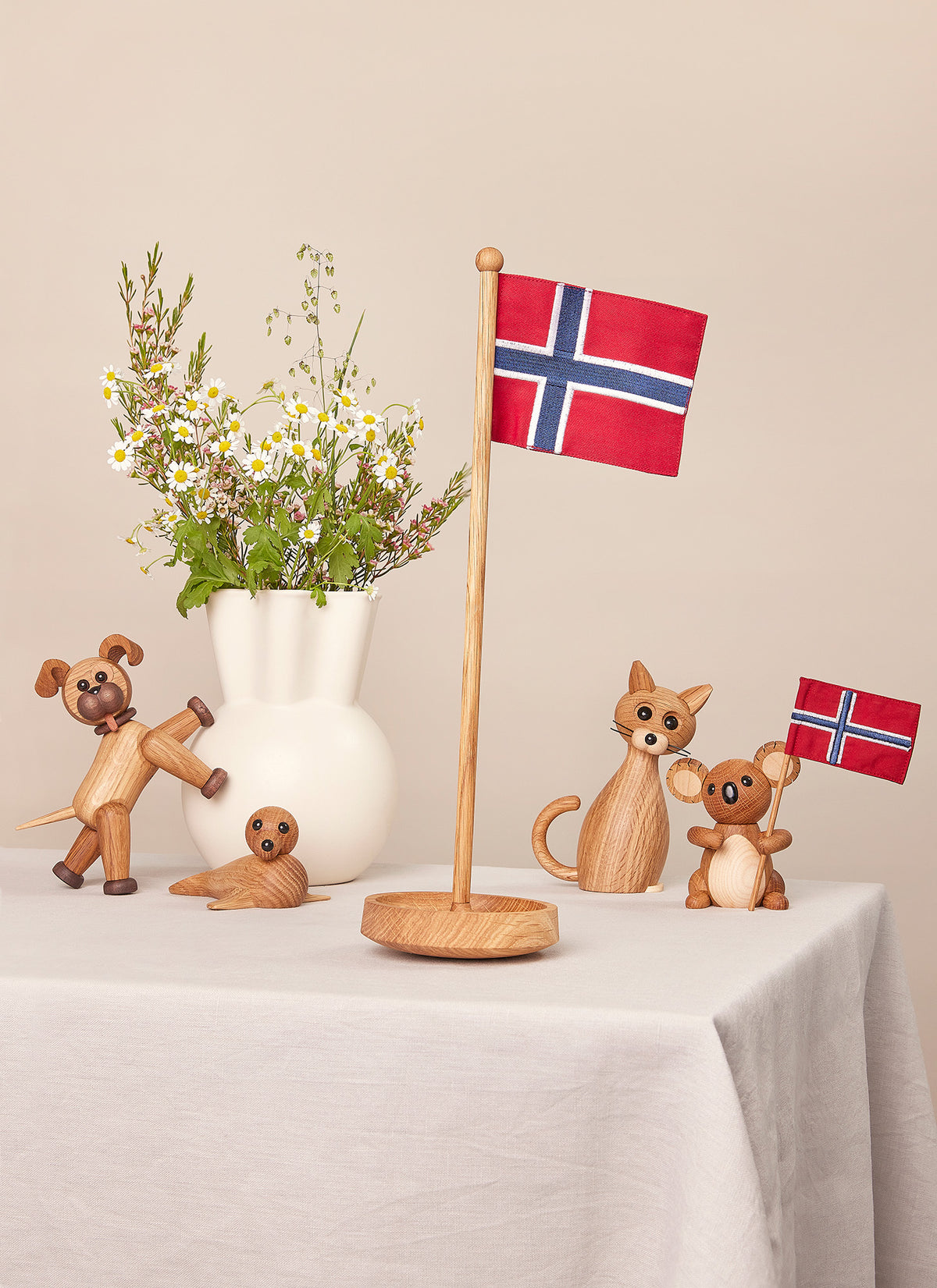 Bordflagget, norsk flagg