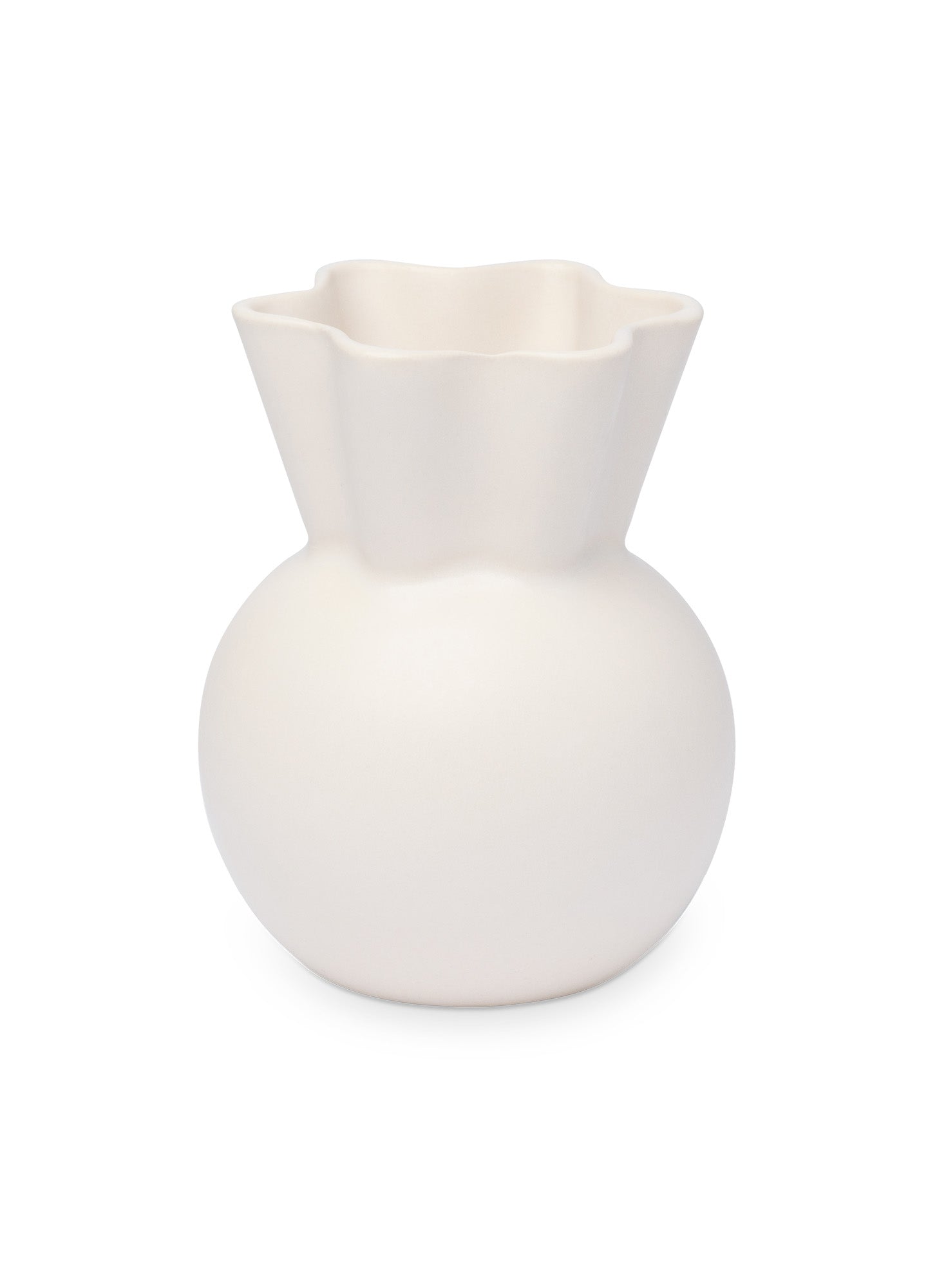 Vase, buet topp, liten