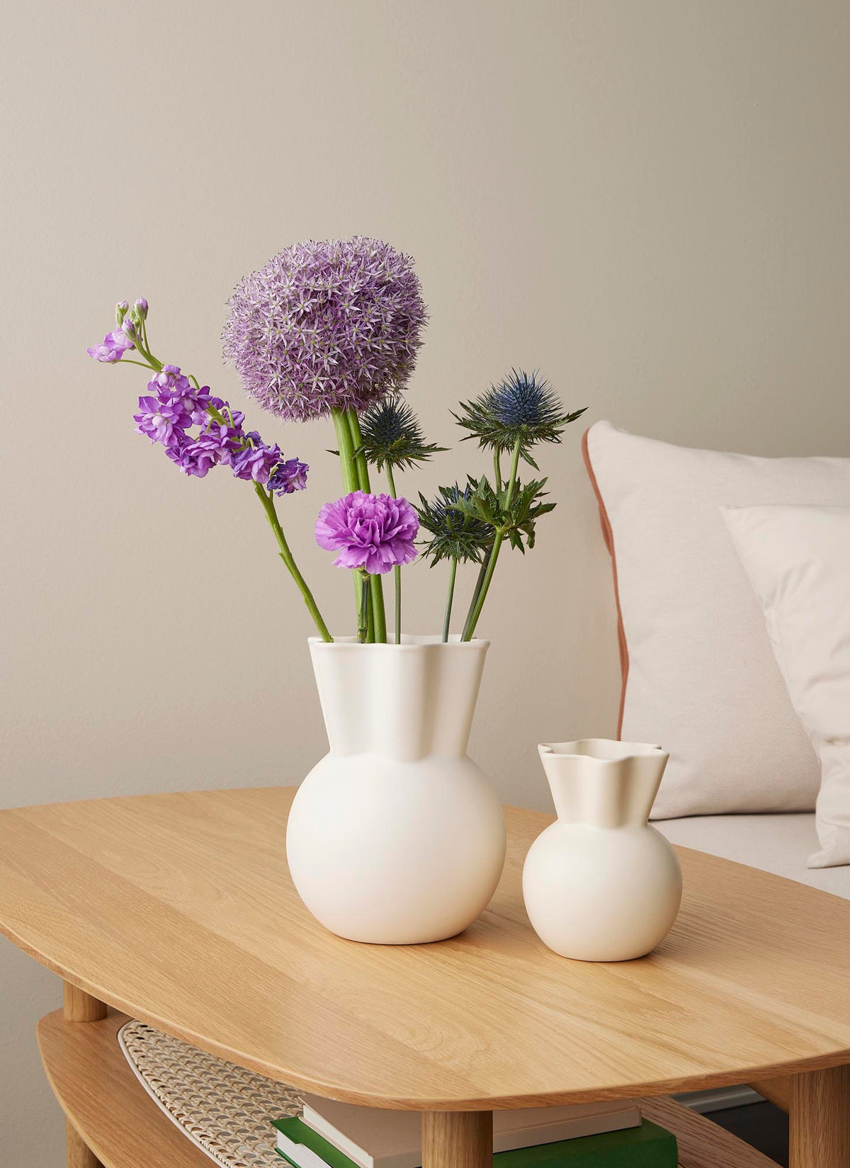 Vase, buet topp
