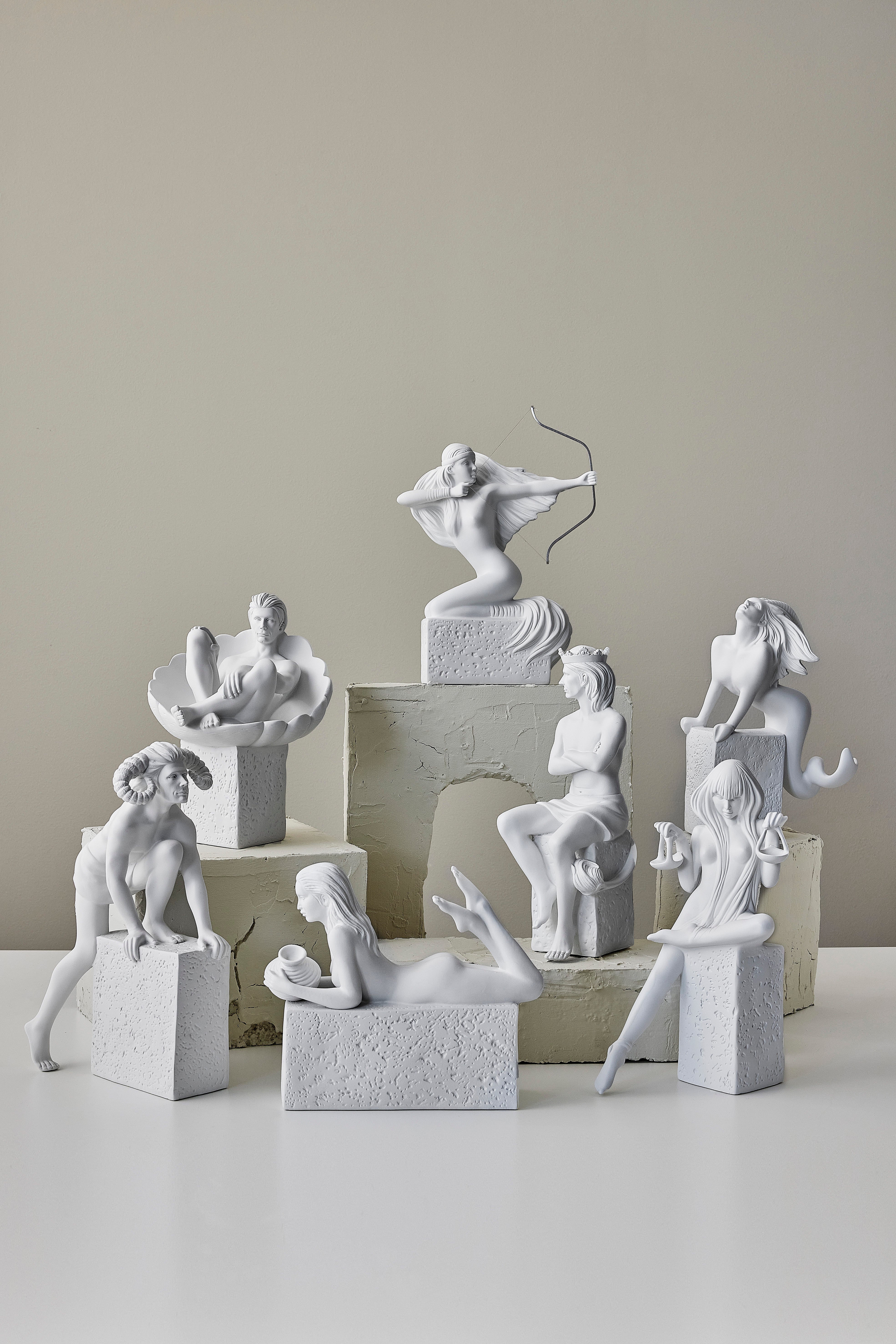 Væren, Christel, mann, porselen