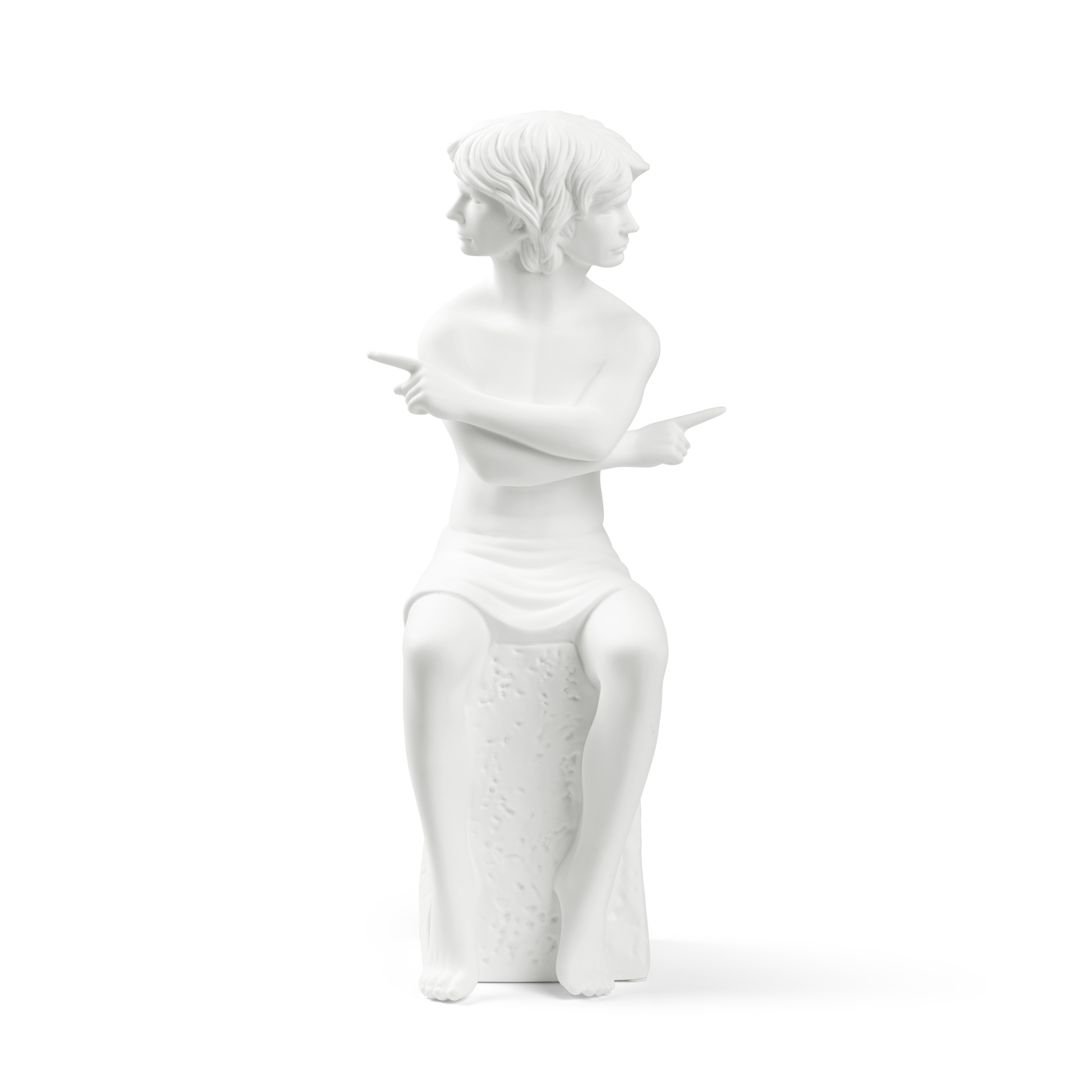 Tvillingene, Christel, mann, porselen