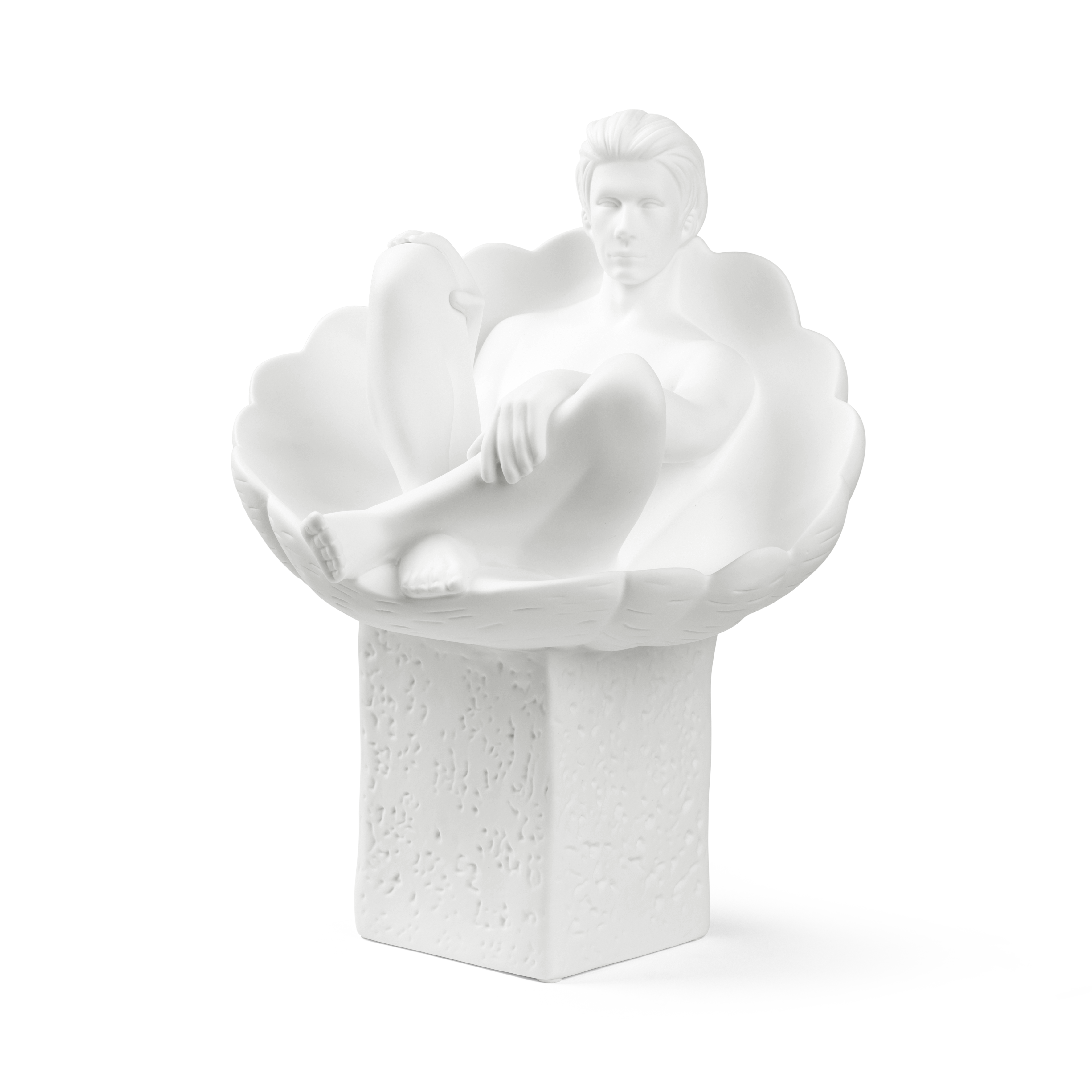 Krepsen, Christel, mann, porselen