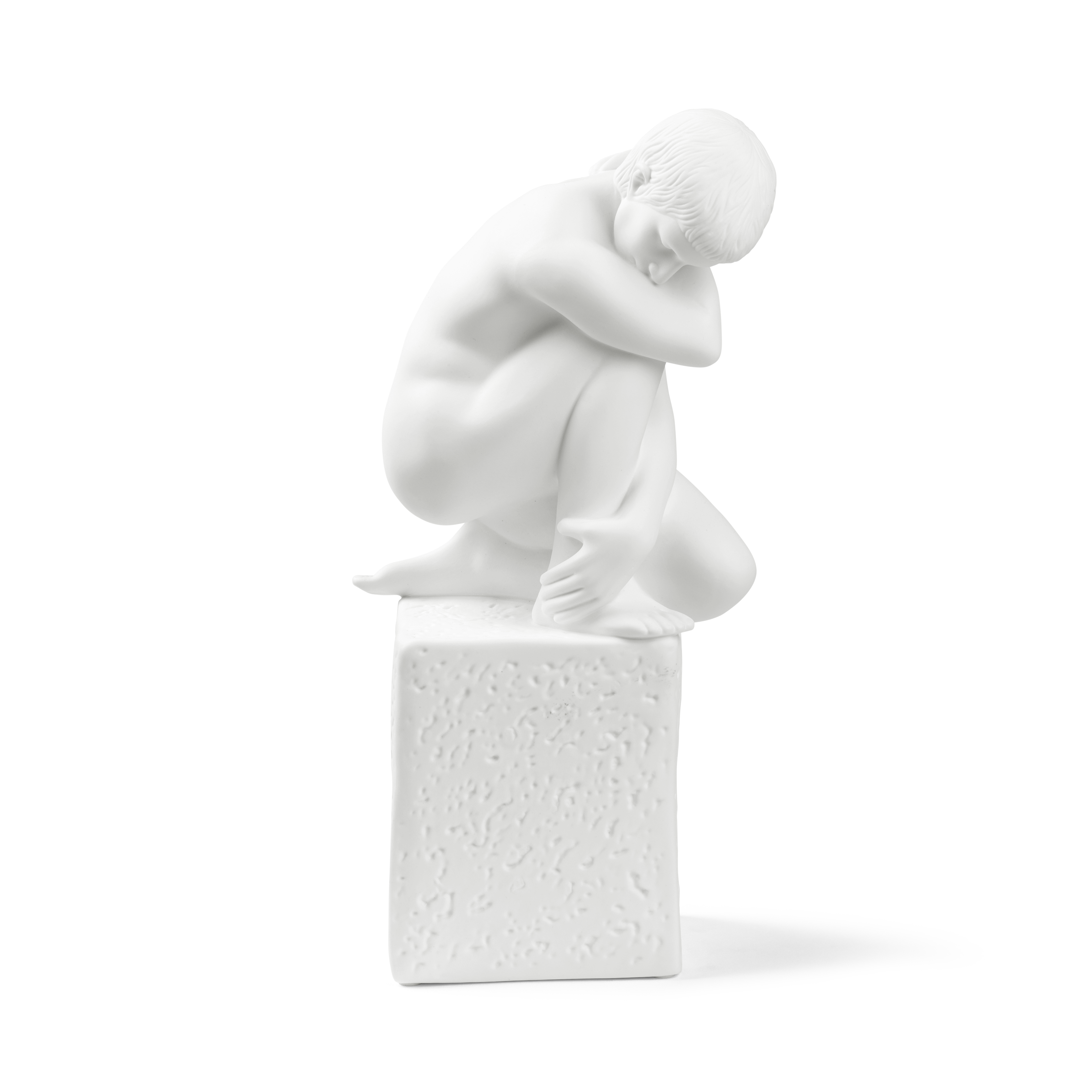 Jomfruen, Christel, mann, porselen