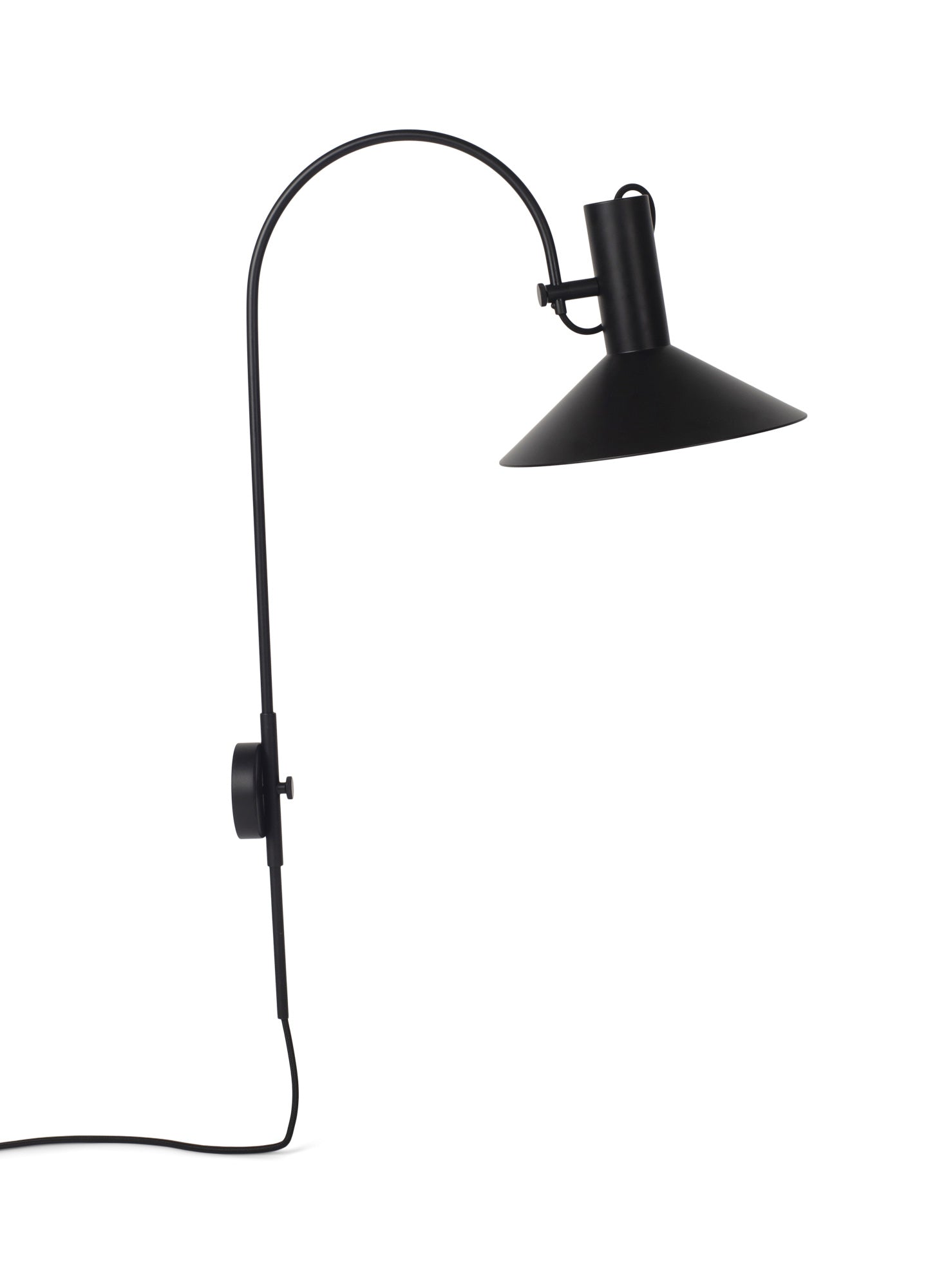 Formel vegglampe (svart)