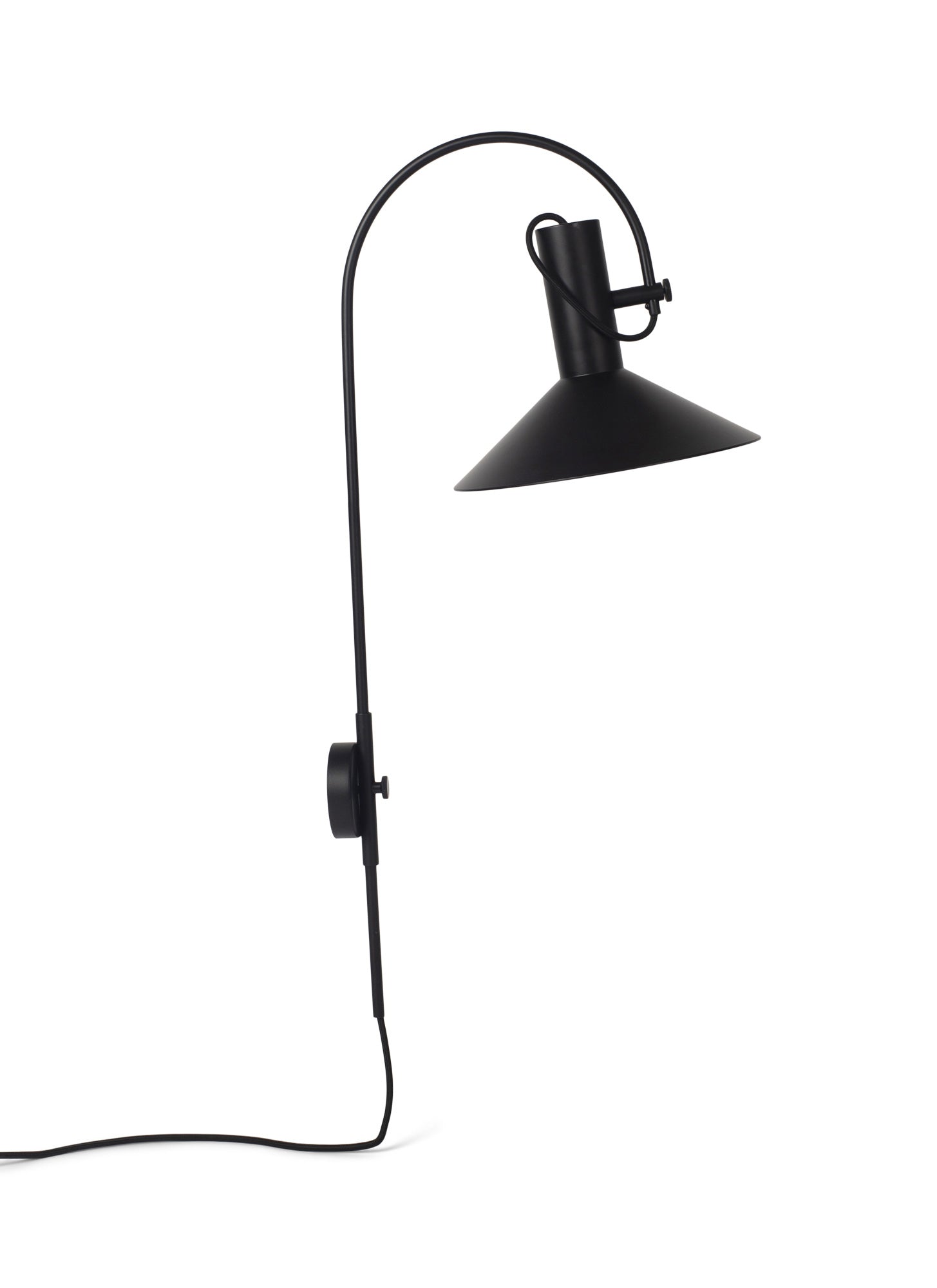 Formel vegglampe (svart)