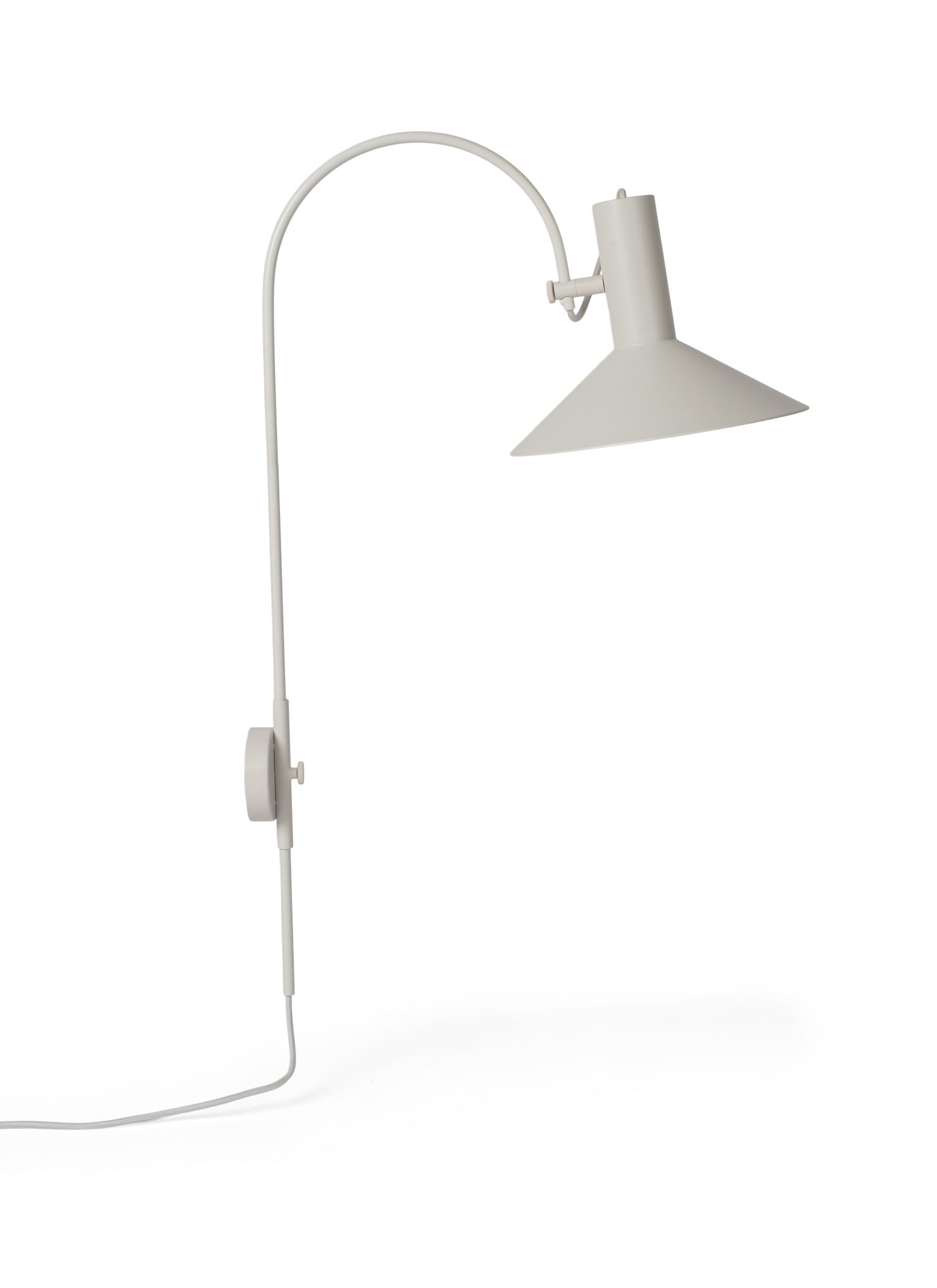 Formel vegglampe (hvit)